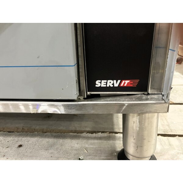 Scratch and Dent ServIt WDSFS-D3 Triple Freestanding Drawer Warmer with Digital Controls - 1350W, 120V