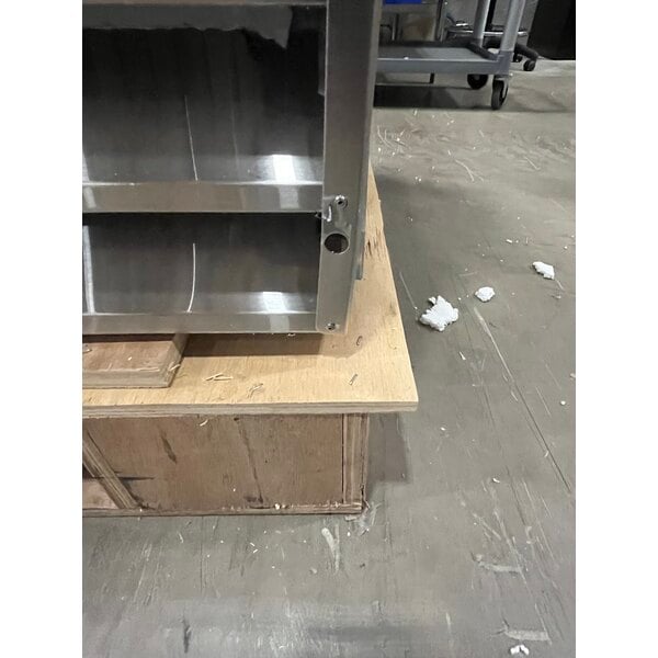 Scratch and Dent Avantco SS-3R-HC 81 5/16" Stainless Steel Solid Door Reach-In Refrigerator