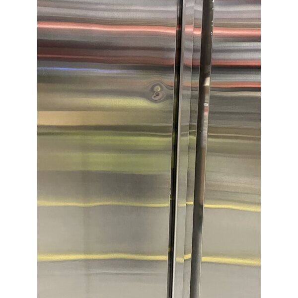 Scratch and Dent Avantco SS-3R-HC 81 5/16" Stainless Steel Solid Door Reach-In Refrigerator