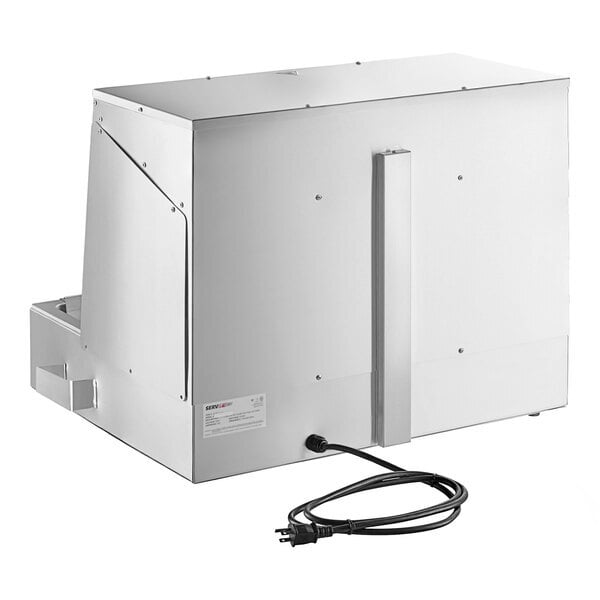 Scratch and Dent ServIt FFDS26 26" Stainless Steel Fry Dump Holding Station - 120V