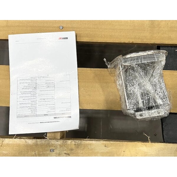 Scratch and Dent ServIt FFDS26 26" Stainless Steel Fry Dump Holding Station - 120V