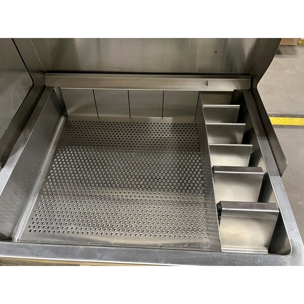 Scratch and Dent ServIt FFDS26 26" Stainless Steel Fry Dump Holding Station - 120V