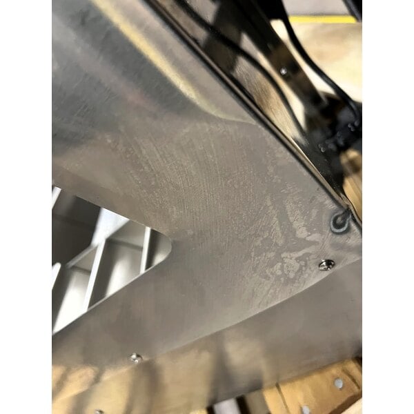 Scratch and Dent ServIt FFDS26 26" Stainless Steel Fry Dump Holding Station - 120V