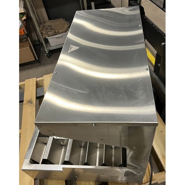 Scratch and Dent ServIt FFDS26 26" Stainless Steel Fry Dump Holding Station - 120V