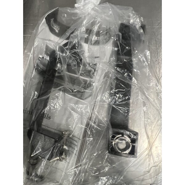 Scratch and Dent Avantco PG400T Commercial Dual Panini Sandwich Grill with Timer, Grooved Plates, and 19 5/8" x 9 1/8" Cooking Surface - 120V, 3500W