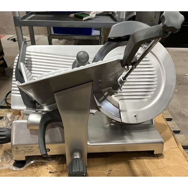 Scratch and Dent Centerline by Hobart EDGE14 14" Manual Meat Slicer - 1/2 hp