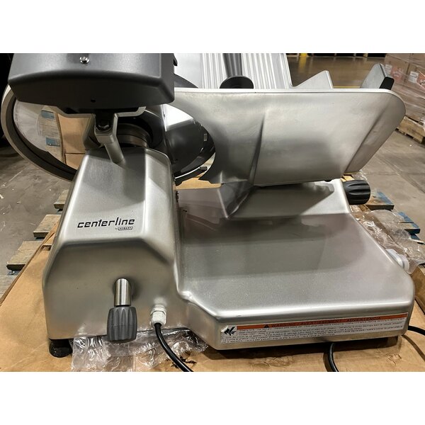 Scratch and Dent Centerline by Hobart EDGE14 14" Manual Meat Slicer - 1/2 hp