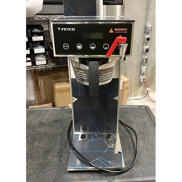 Scratch and Dent Fetco CBS-1221 Automatic Airpot Brewer with Large Metal Brew Basket - 120V