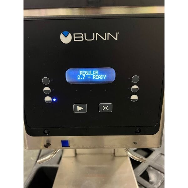 Scratch and Dent Bunn 35600.0020 BrewWISE MHG Stainless Steel Multi Hopper Coffee Grinder with Removable Hoppers - 120V