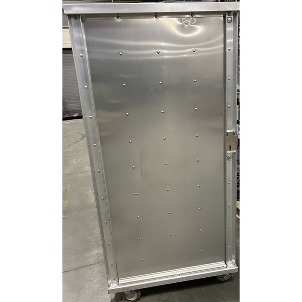 Scratch and Dent Cres Cor 101-1418-20 Aluminum 20 Tray Meal Delivery Cart