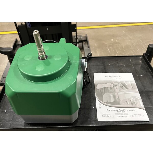 Scratch and Dent AvaMix Revolution 928BASEFP1 Motor Base with Pulse Button for 1 hp Food Processors