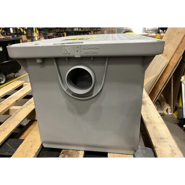 Scratch and Dent Endura 3925XTA03 50 lb. 25 GPM Grease Trap with 3" Hub