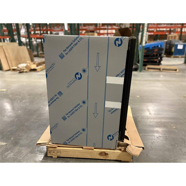 Scratch and Dent Perlick HB24RS-BS-STK 24" Black ADA Compliant Single Door Undercounter Refrigerator