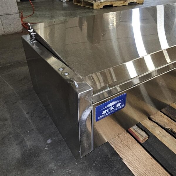 Scratch and Dent Arctic Air ACP48 48" Refrigerated Countertop Condiment Prep Station