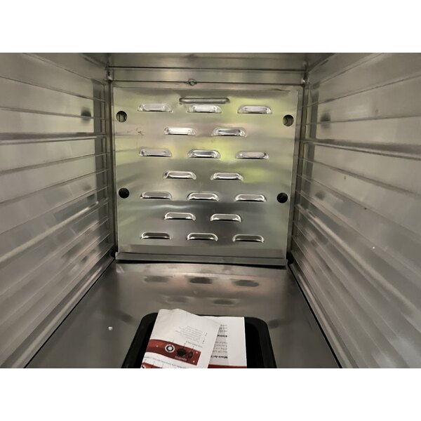 Scratch and Dent Avantco HTIS-1812 Undercounter Half Size Insulated Heated Holding Cabinet with Solid Door - 120V