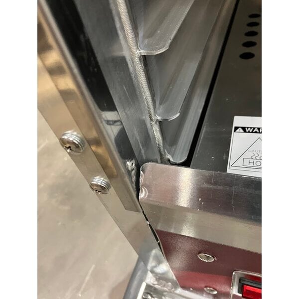 Scratch and Dent Avantco HTIS-1812 Undercounter Half Size Insulated Heated Holding Cabinet with Solid Door - 120V