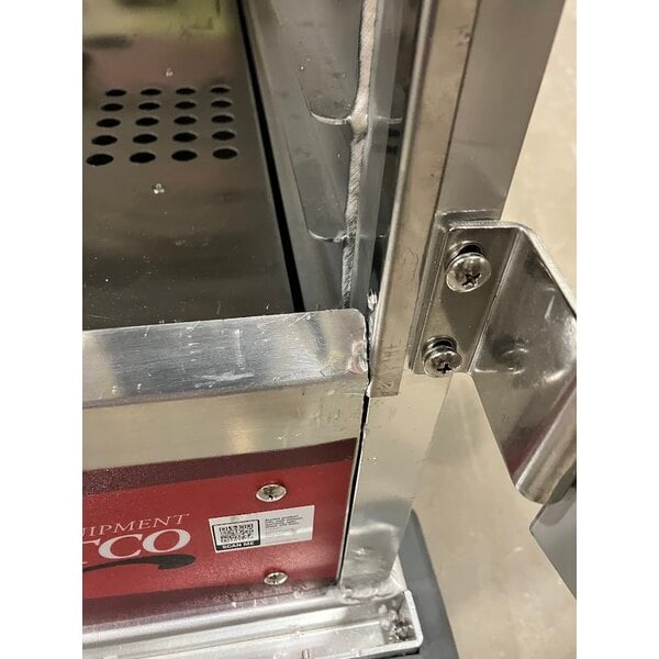 Scratch and Dent Avantco HTIS-1812 Undercounter Half Size Insulated Heated Holding Cabinet with Solid Door - 120V