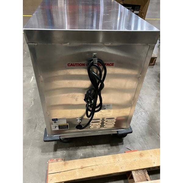 Scratch and Dent Avantco HTIS-1812 Undercounter Half Size Insulated Heated Holding Cabinet with Solid Door - 120V