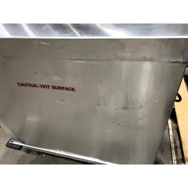 Scratch and Dent Avantco HTIS-1812 Undercounter Half Size Insulated Heated Holding Cabinet with Solid Door - 120V