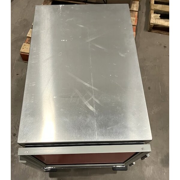 Scratch and Dent Avantco HTIS-1812 Undercounter Half Size Insulated Heated Holding Cabinet with Solid Door - 120V