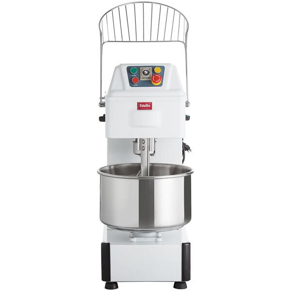 Scratch and Dent Estella SM20 20 Qt. / 28 lb. Two-Speed Spiral Dough Mixer - 120V, 2 HP