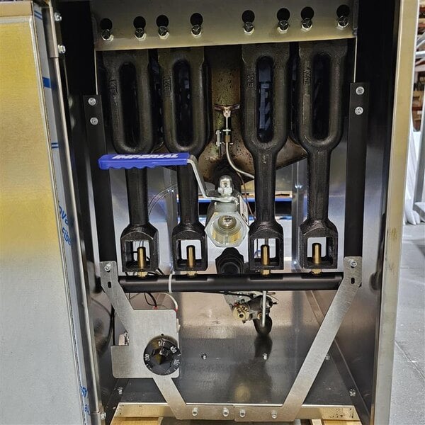 Scratch and Dent Imperial Range IFS-50NG Natural Gas 50 lb. Tube Fired Fryer - 140,000 BTU
