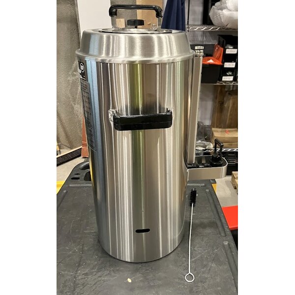 Scratch and Dent Fetco TPD-30 Luxus Stainless Steel 3 Gallon Coffee Dispenser