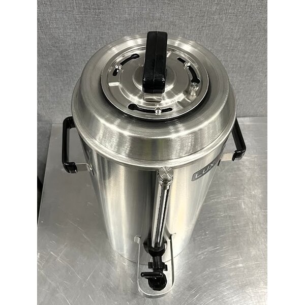 Scratch and Dent Fetco TPD-30 Luxus Stainless Steel 3 Gallon Coffee Dispenser