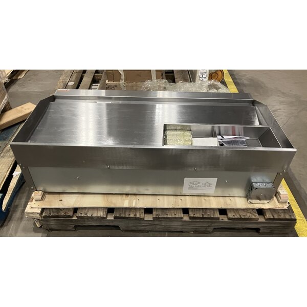 Scratch and Dent Cooking Performance Group G-CPG-48-M 48" Electric Countertop Griddle - 12,000W / 16,000W, 208 / 240V