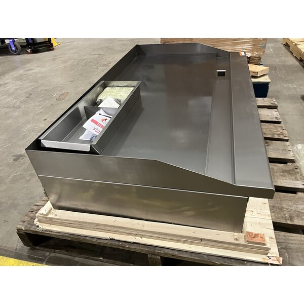 Scratch and Dent Cooking Performance Group G-CPG-48-M 48" Electric Countertop Griddle - 12,000W / 16,000W, 208 / 240V