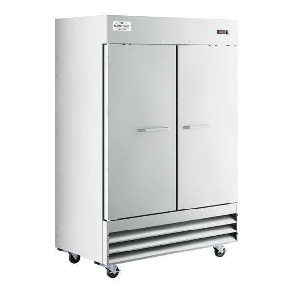 Scratch and Dent MainStreet Equipment BMR-49-R 54" Solid Door Reach-In Refrigerator