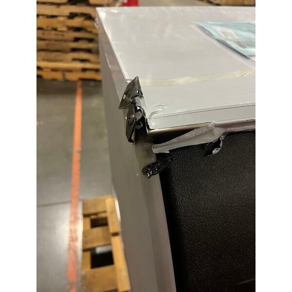 Scratch and Dent Ice-O-Matic ICEU220HA 24 1/2" Air Cooled Undercounter Half Dice Cube Ice Machine with 70 lb. Bin - 115V; 238 lb.