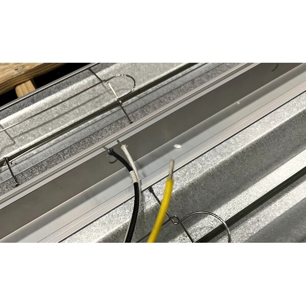 Scratch and Dent ServIt 60" Double Strip Warmer with Dual Adjustable Infinite Controls - 120V, 2,200W