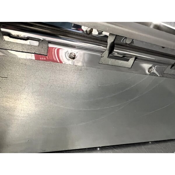 Scratch and Dent Avantco TM-12A Top Mount Drop-In Full Size Hot Food Well with Round Inside Corners and Drain - 120V, 1,500W