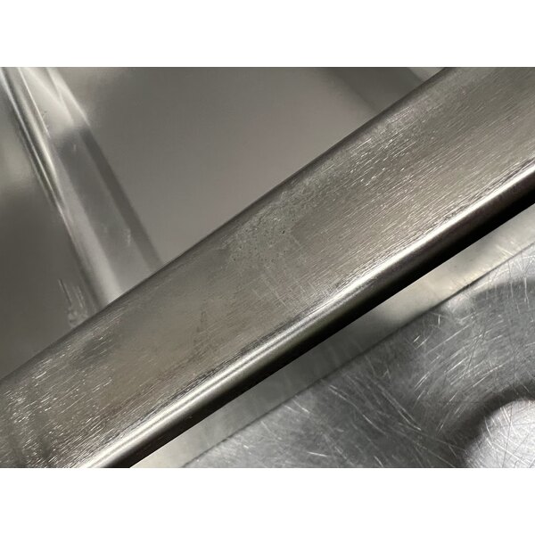 Scratch and Dent Avantco TM-12A Top Mount Drop-In Full Size Hot Food Well with Round Inside Corners and Drain - 120V, 1,500W