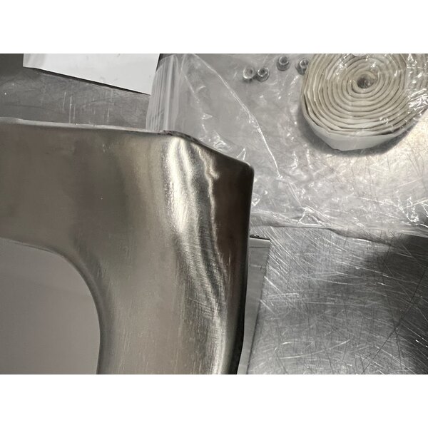 Scratch and Dent Avantco TM-12A Top Mount Drop-In Full Size Hot Food Well with Round Inside Corners and Drain - 120V, 1,500W