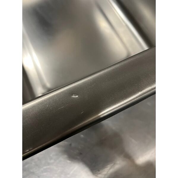 Scratch and Dent Avantco TM-12A Top Mount Drop-In Full Size Hot Food Well with Round Inside Corners and Drain - 120V, 1,500W