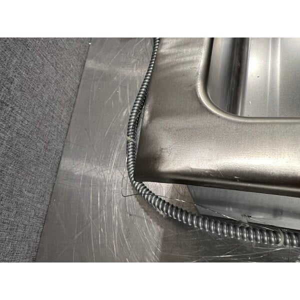 Scratch and Dent Avantco TM-12A Top Mount Drop-In Full Size Hot Food Well with Round Inside Corners and Drain - 120V, 1,500W