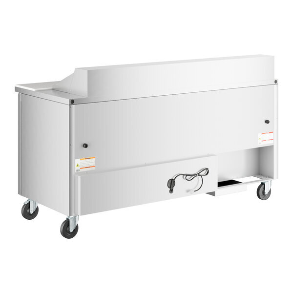 Scratch and Dent True TSSU-72-18-HC 72 3/8" 3 Door Refrigerated Sandwich Prep Table