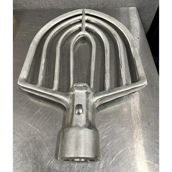 Scratch and Dent Hobart BBEATER-HL140 Legacy Aluminum Flat Beater for 140 Qt. Bowls