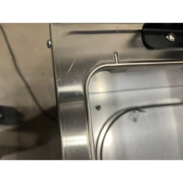 Scratch and Dent Advance Tabco B3-120-B-SB Three Pan Everyday Buffet Hot Food Table with Enclosed Base - Open Well, 120V