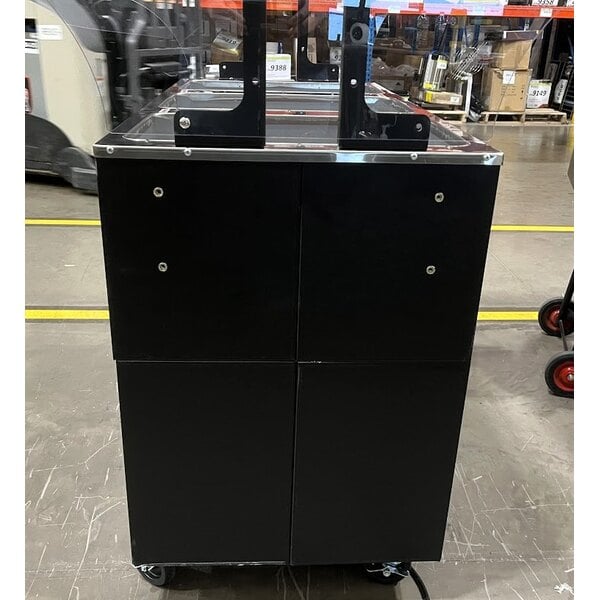 Scratch and Dent Advance Tabco B3-120-B-SB Three Pan Everyday Buffet Hot Food Table with Enclosed Base - Open Well, 120V