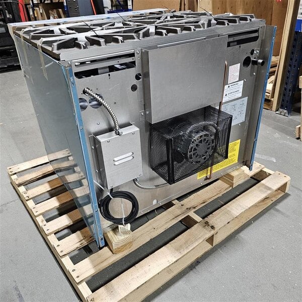 Scratch and Dent Garland G36-6C Natural Gas 6 Burner 36" Range with Convection Oven - 236,000 BTU