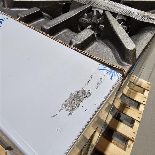 Scratch and Dent Garland G36-6C Natural Gas 6 Burner 36" Range with Convection Oven - 236,000 BTU