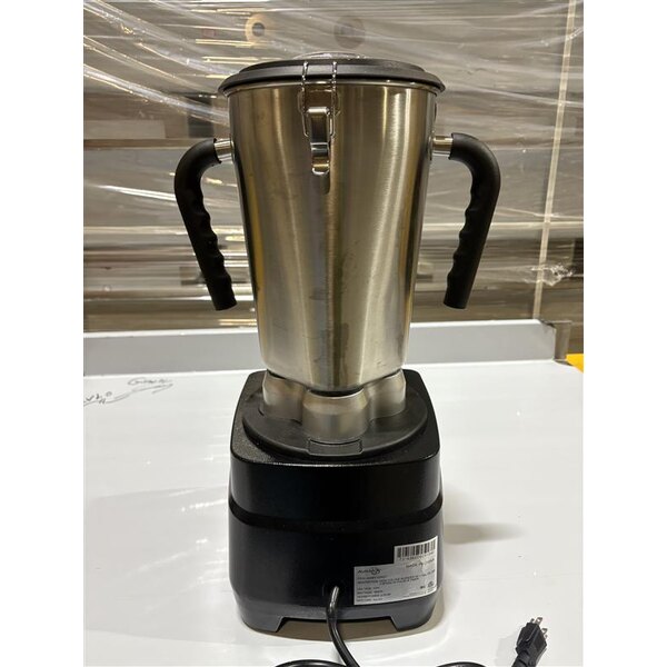 Scratch and Dent AvaMix BX1GRGT 3 3/4 hp 1 Gallon Stainless Steel Heavy Duty Commercial Food Blender with Timer - 120V
