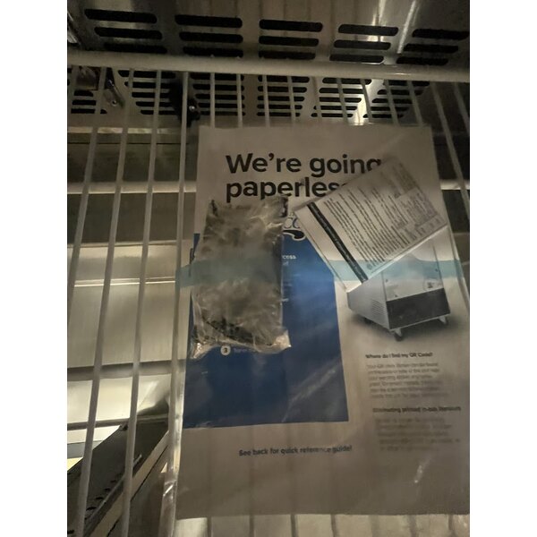 Scratch and Dent Avantco SS-WT-60R-HC 60" Two Door Worktop Refrigerator with 3 1/2" Backsplash