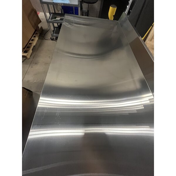 Scratch and Dent Avantco SS-WT-60R-HC 60" Two Door Worktop Refrigerator with 3 1/2" Backsplash