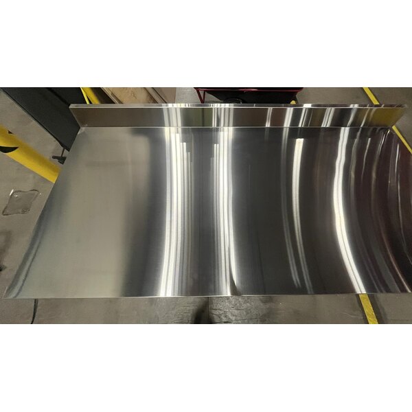 Scratch and Dent Avantco SS-WT-60R-HC 60" Two Door Worktop Refrigerator with 3 1/2" Backsplash