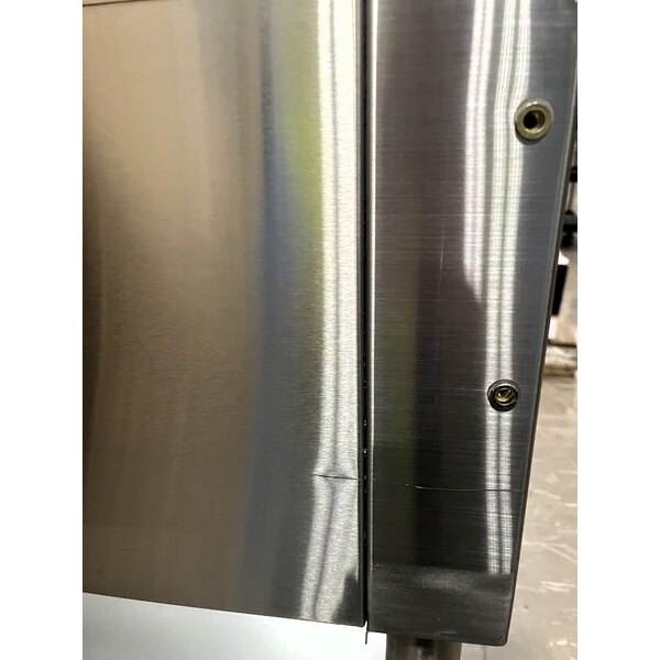 Scratch and Dent Advance Tabco HF-3E-120 Three Pan Electric Steam Table with Undershelf - Open Well, 120V