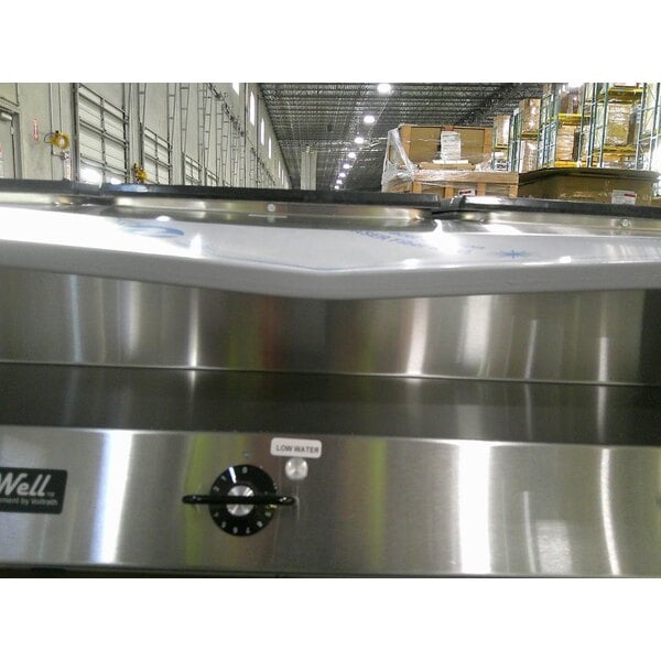 Scratch and Dent Vollrath 38103 ServeWell® Electric Three Pan Sealed Well Hot Food Table - 120V